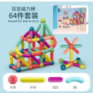 84pc Magnetic Tiles Set