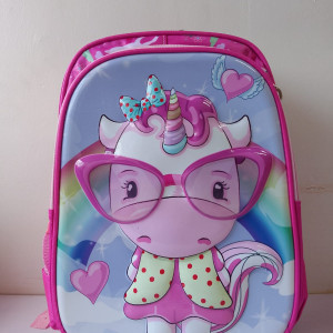 Cartoon School Bag - Unicorn